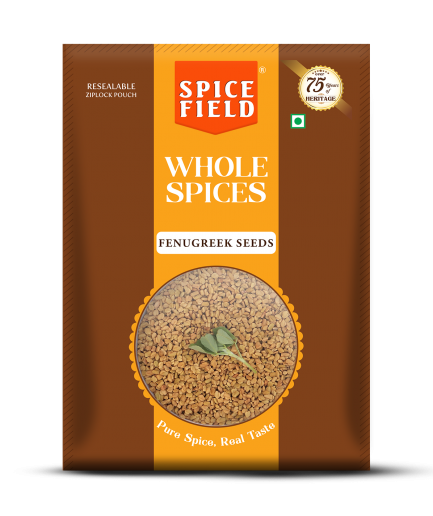 3D Whole spice Packshot 250 g New Fenugreek seeds