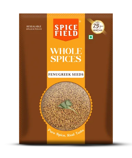 3D Whole spice Packshot 250 g New Fenugreek seeds