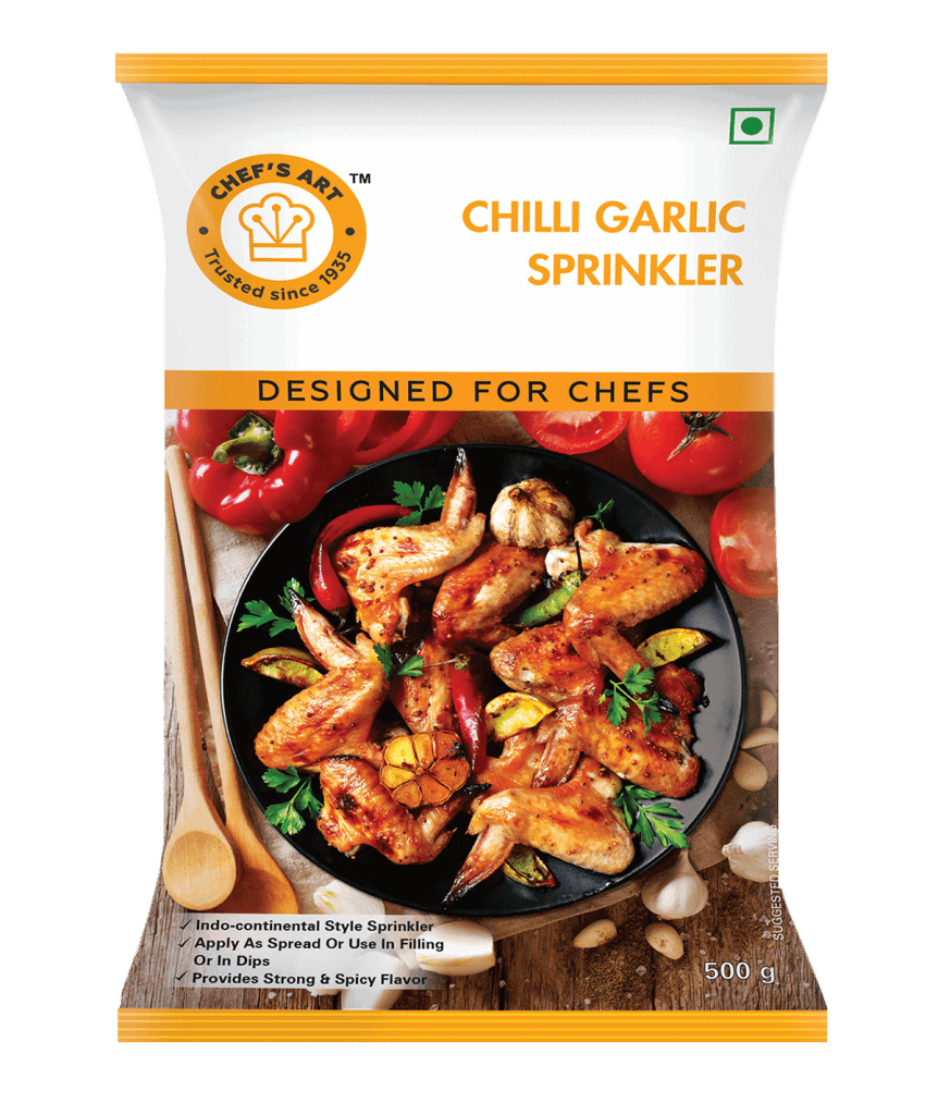 Buy Chef’s Art Chilli Garlic Sprinkler, 500gm Online | FSIPL