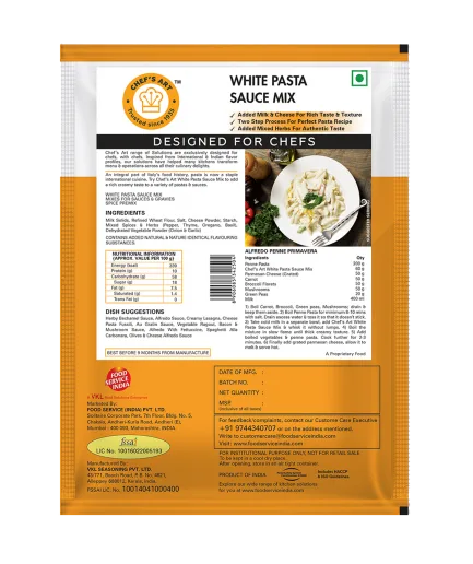 Chefs Art - White pasta