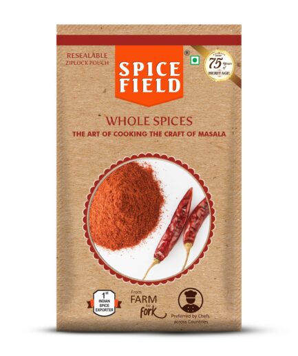 Spicefield - Red Chilli (Lal mirch) with stem 200g