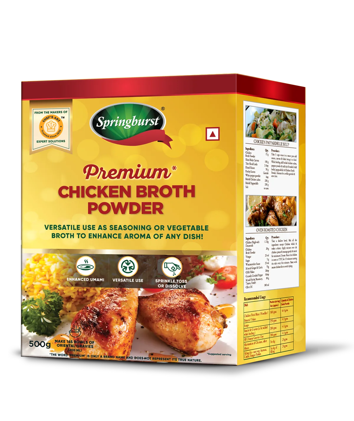 Springburst Premium Chicken Broth Powder