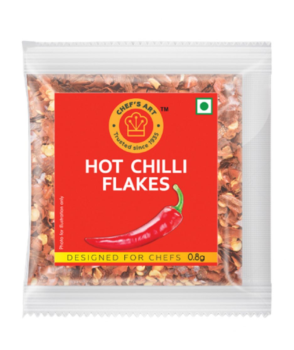 Chefs Art - Hot Chilli flakes (sachet)