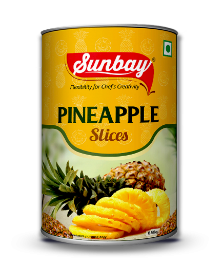 Sunbay Pineapple Slices In Syrup - 850g