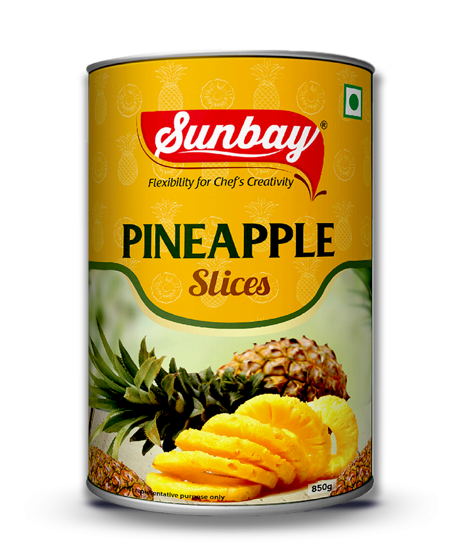 Sunbay Pineapple Slices In Syrup - 850g