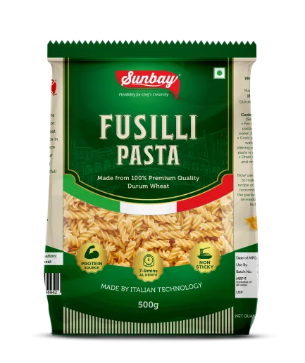 fusilli pasta