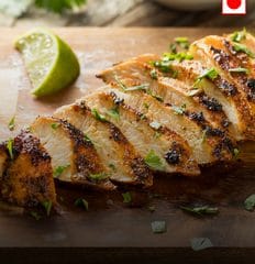 Grilled Chicken Chipotle With Demi Glace Dressing 1 grilled chicken chipotle with demiglace sauce thumbnail