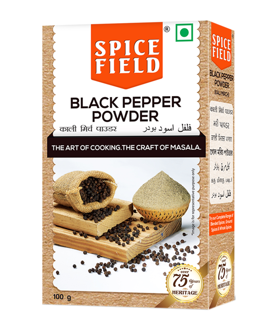 Spicefield - Black Pepper Powder 100g