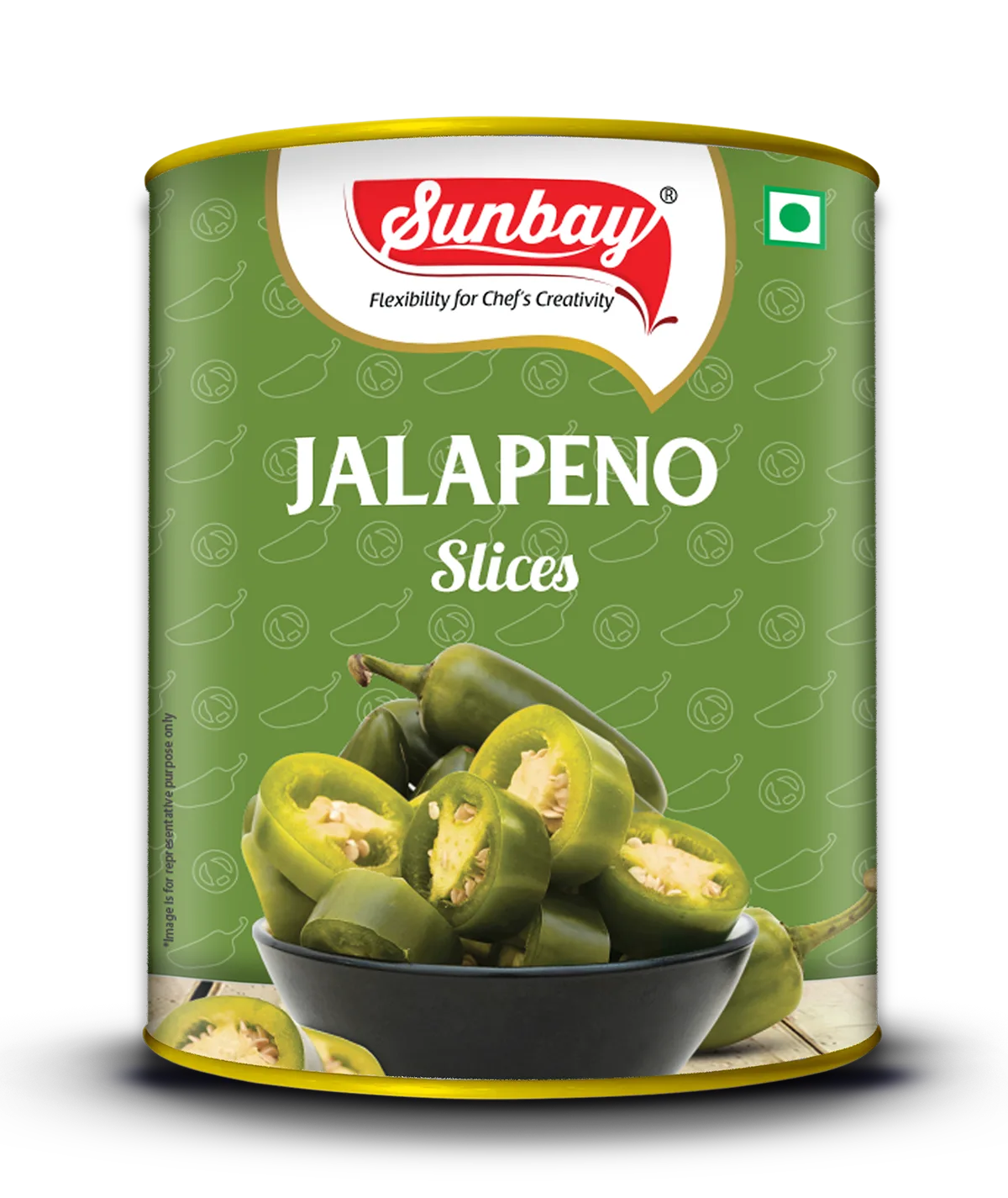Sunbay Jalapeno Slices 3 kg