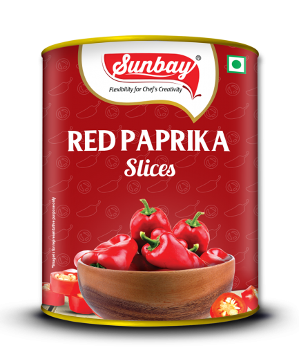 Sunbay Red Paprika Slices 3 kg