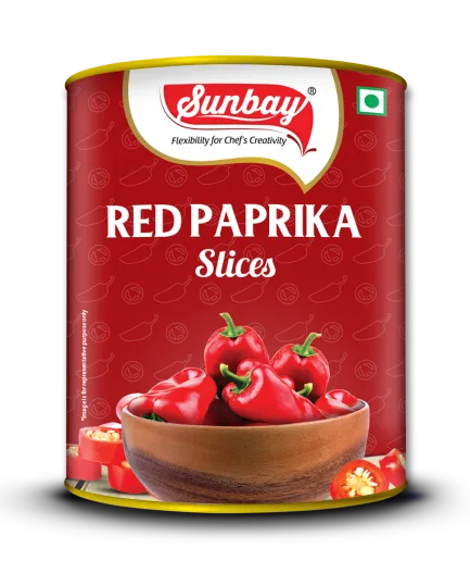 Sunbay Red Paprika Slices 3 kg