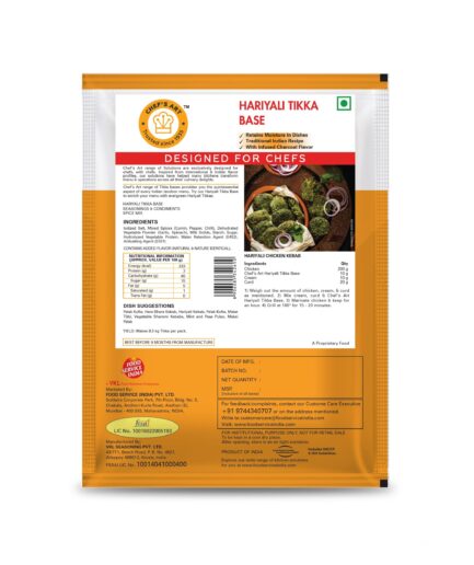Chef's Art Hariyali Tikka Base