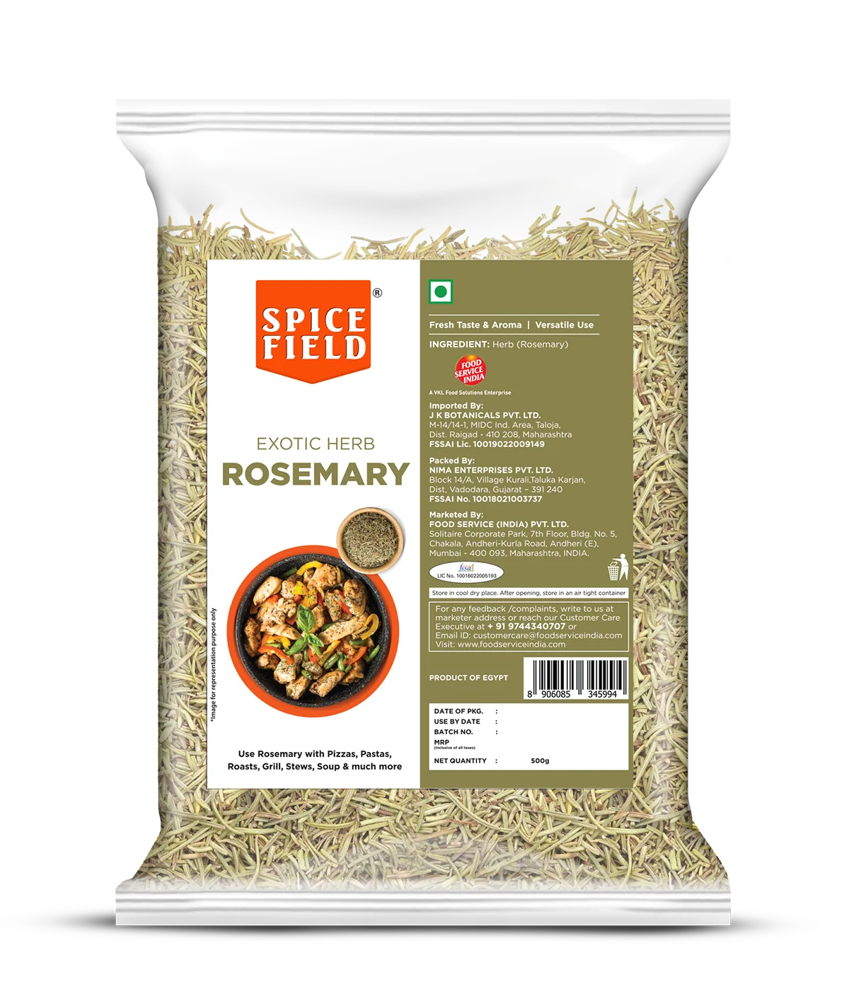 Spicefield Rosemary 500g