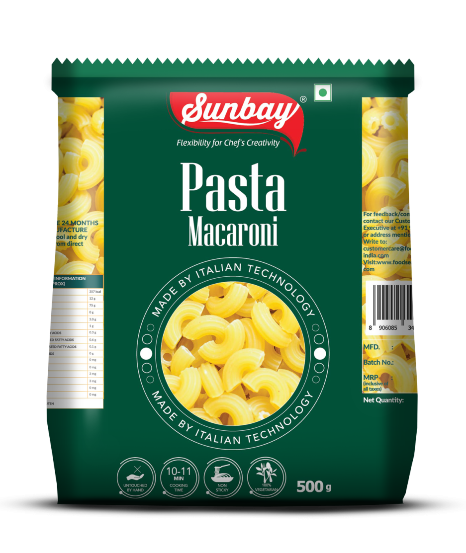 sunbay pasta macaroni 500 g