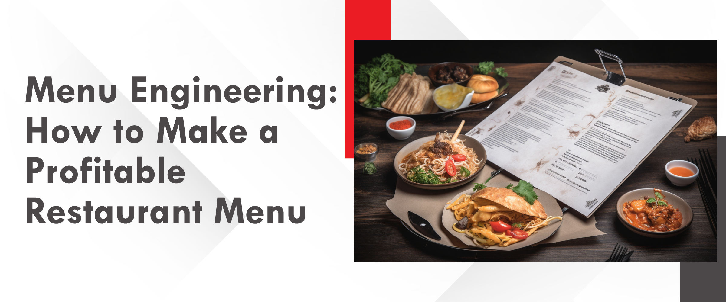 Menu Engineering - How to Make a Profitable Restaurant Menu - Cover Imag.._