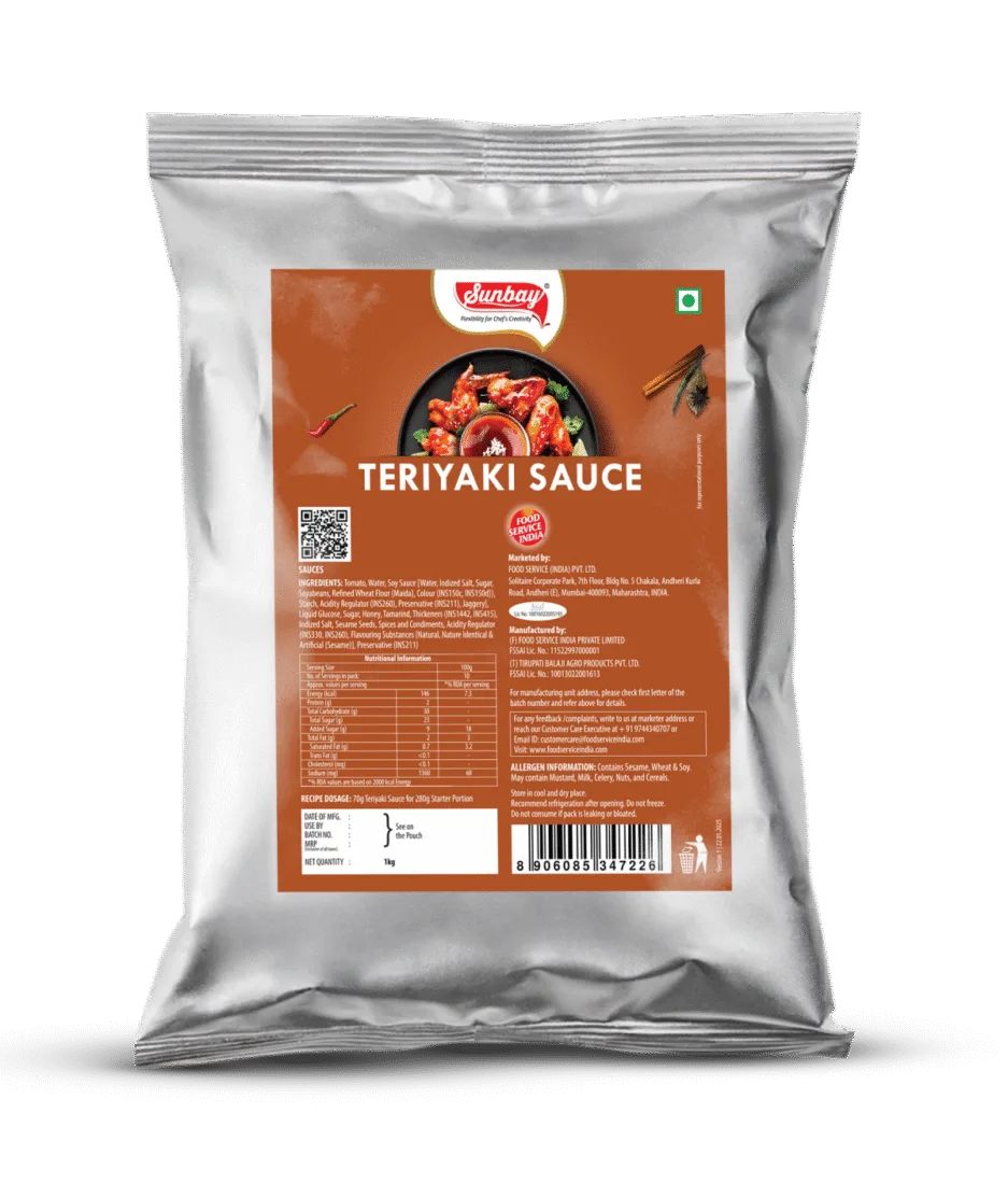 3D Teriyaki Sauce