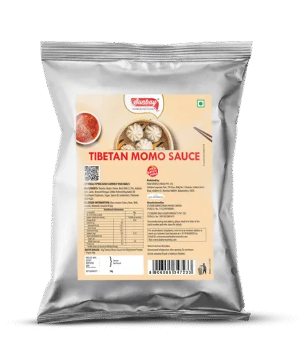 3D Tibetan Momo Label