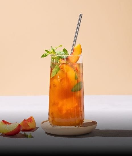 FIZZY PEACH ICED TEA feature