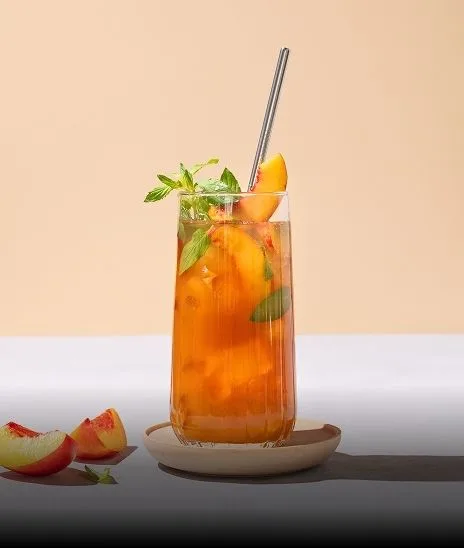 FIZZY PEACH ICED TEA feature