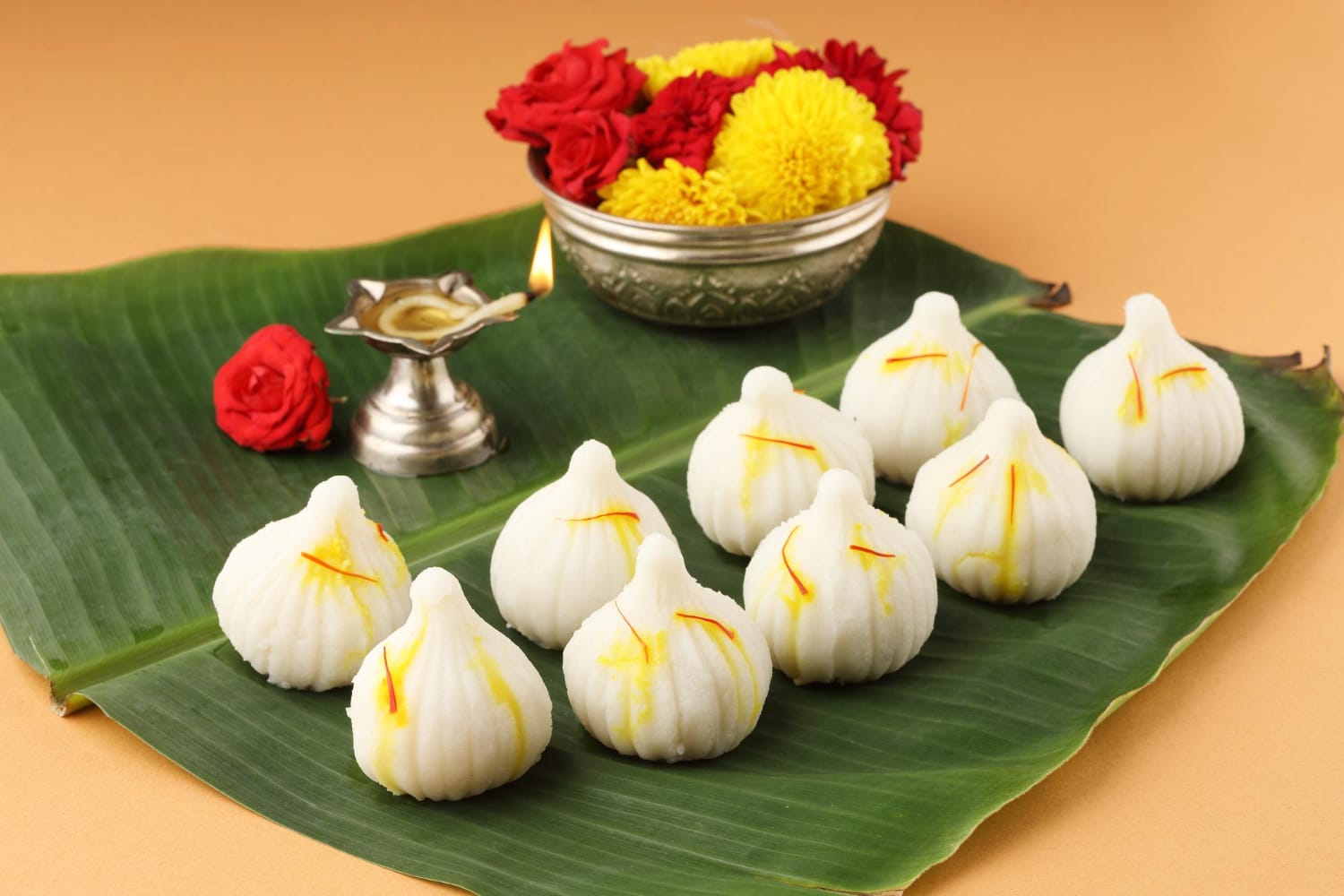 Ganpati Prasad Ideas for 2025: Dishes You Can't Miss This Yea 1 Ganpati prasad ideas bhog recipes for Ganesh Chaturthi Raw Image