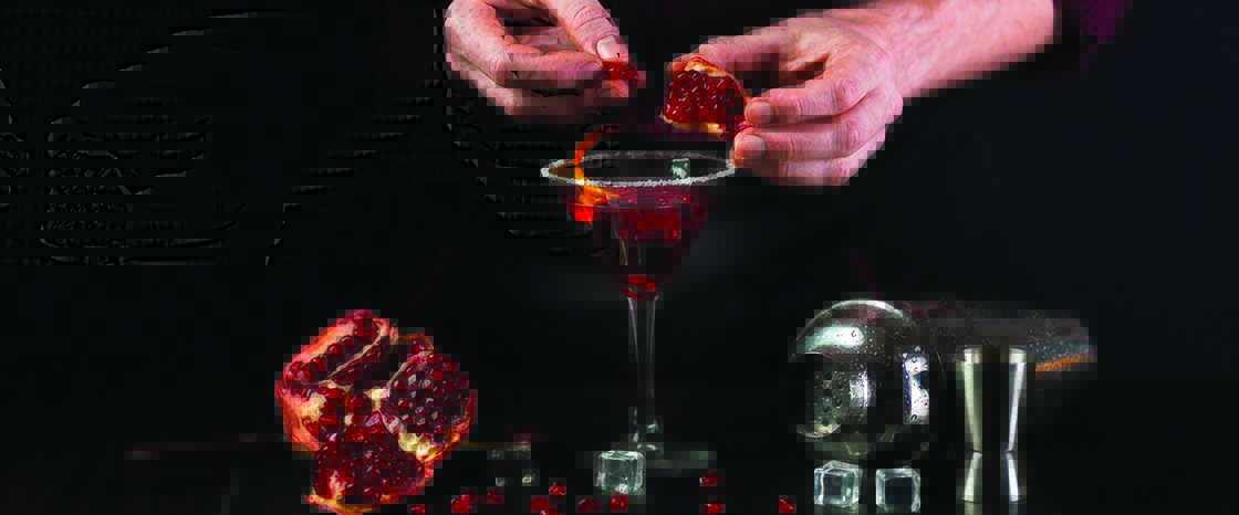 Pomegranate Negroni