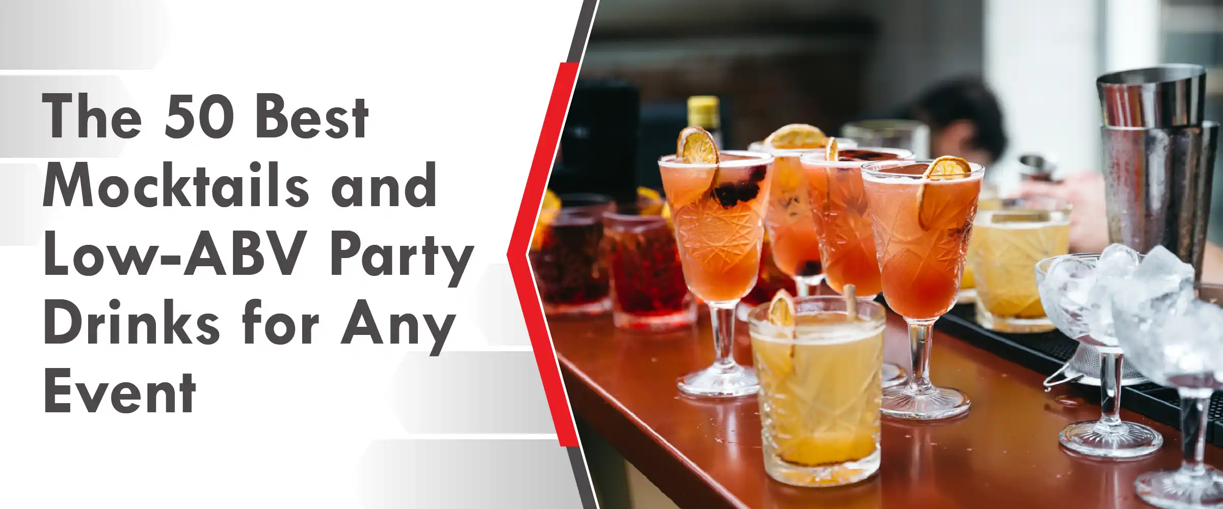 The 50 Best Mocktails and Low ABV Party Drinks for Any Event Cover Image