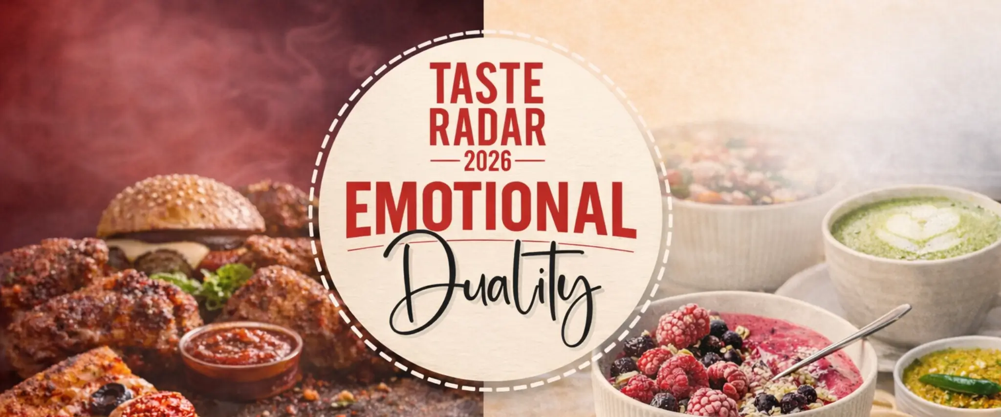 FSIPL's Taste Radar 2026: Understanding the 5 Emotional Shifts Defining Indian Food Trends in 2026 2 taste radar 2026 emotional duality fsipl
