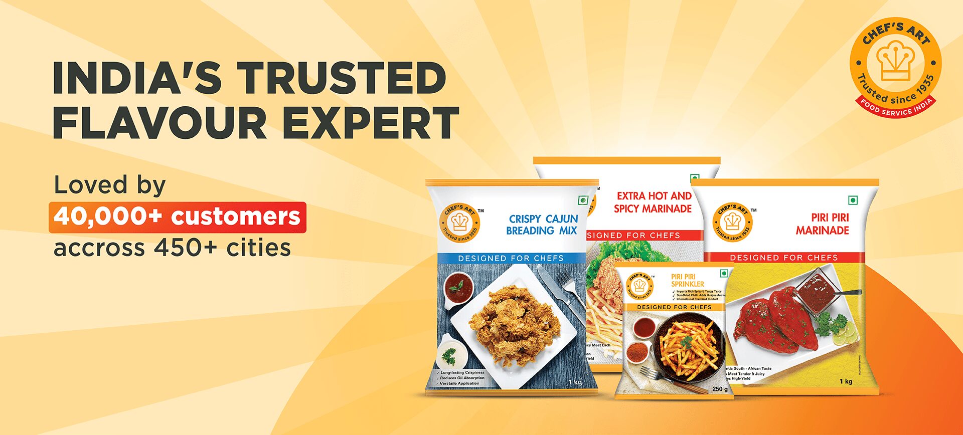 CHEFS ART DISTRIBUTOR BANNER