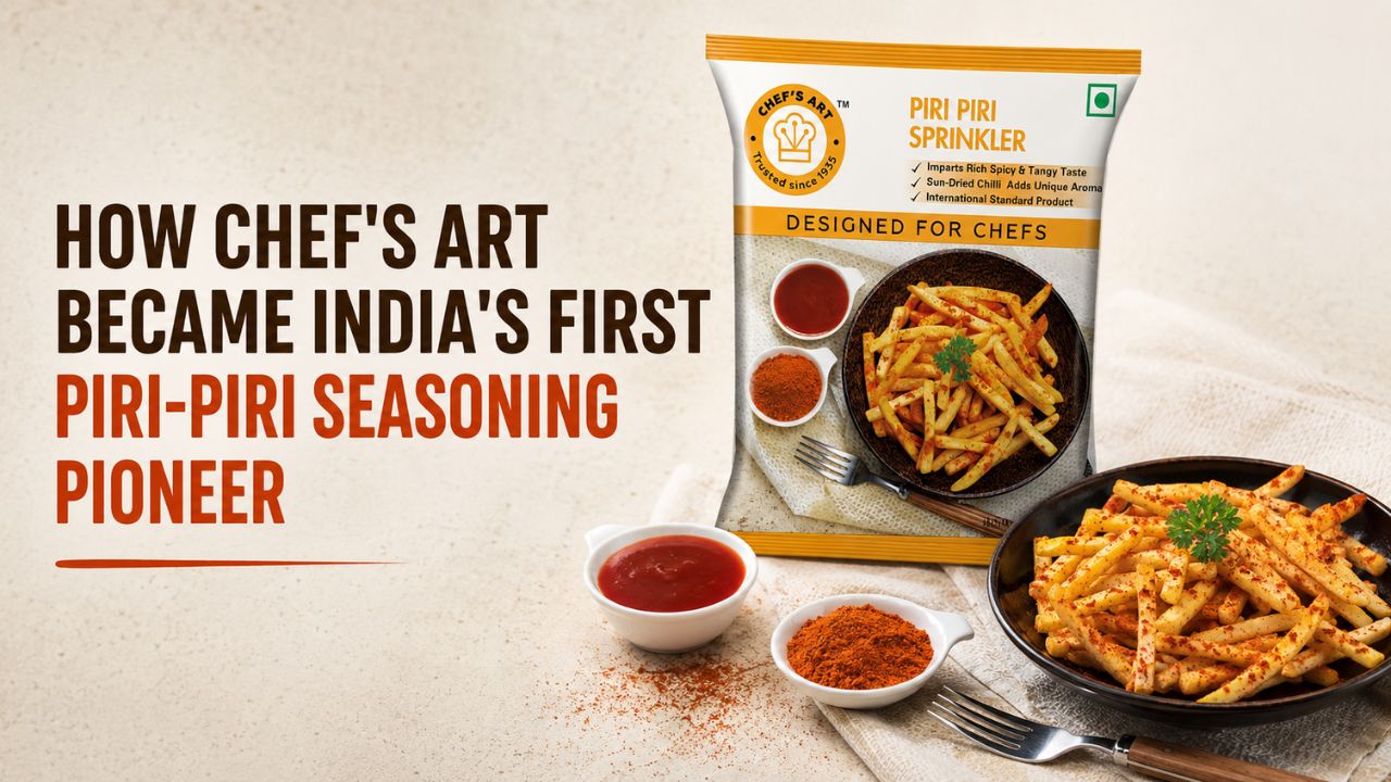 How Chefs Art Became Indias First Piri Piri Seasoning Pioneer Cover Image With Product Image
